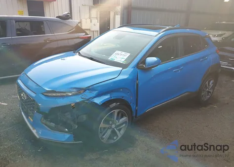 2019 Hyundai Kona Limited из США, поврежденный, VIN KM8K3CA50KU220435